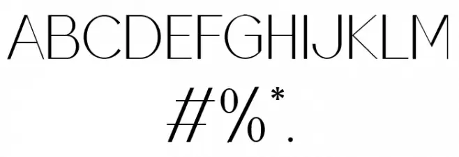 Raccosetta Demo Font OTHER CHARS