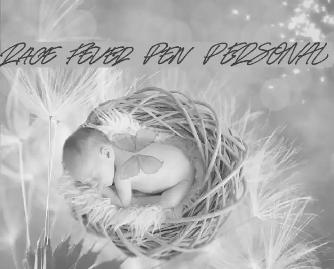 Race Fever Pen PERSONAL Font examples