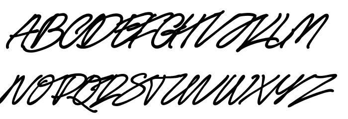 Race Fever Pen PERSONAL Font Litere mici