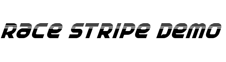Race Stripe Demo  免费字体下载