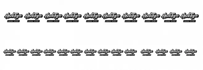 Race Stripe Demo Font OTHER CHARS