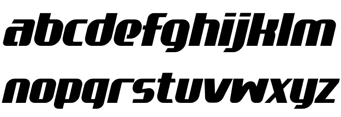 Raceline Demo Font LOWERCASE