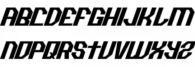 Racemate Demo Italic Caratteri MINUSCOLO