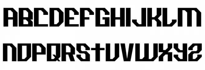 Racemate Demo फ़ॉन्ट लोअरकेस