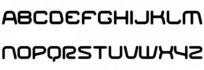 Racer Regular Шрифта ВЕРХНИЙ