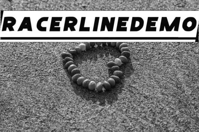 RacerLineDemo Font examples