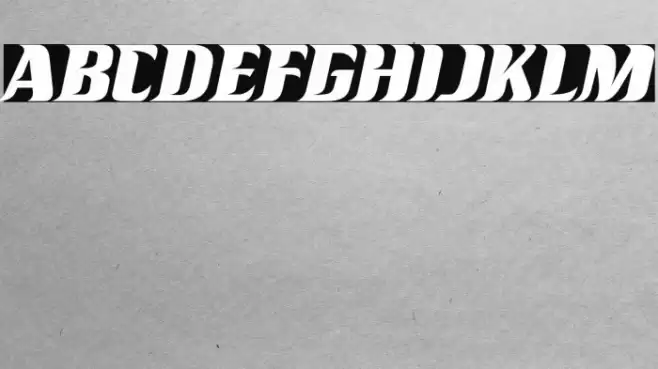 Racesky Font examples