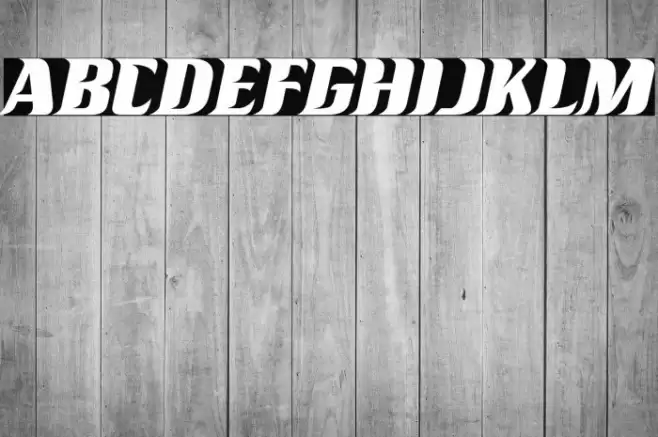 Racesky Font examples