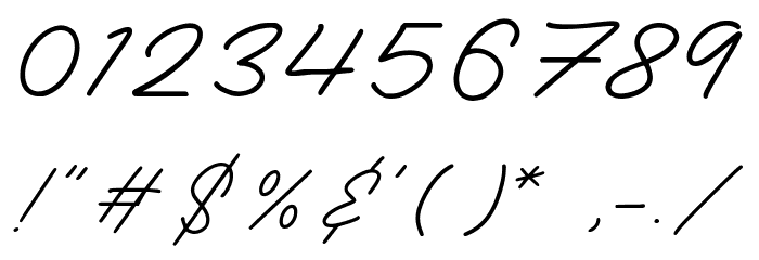 Rachel Bowie Font OTHER CHARS