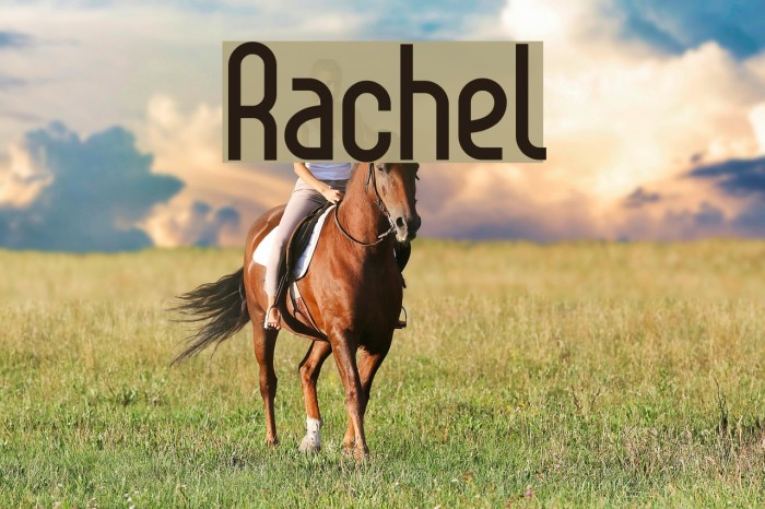 Rachel Example 2