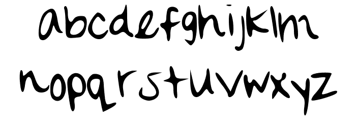 Rachel_ Font LOWERCASE