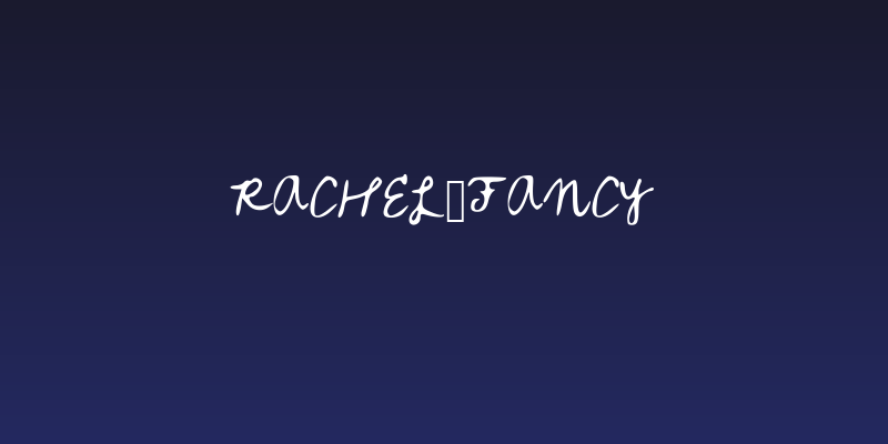 Rachel_fancy Social Header