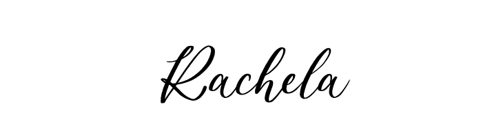Rachel Font LOWERCASE