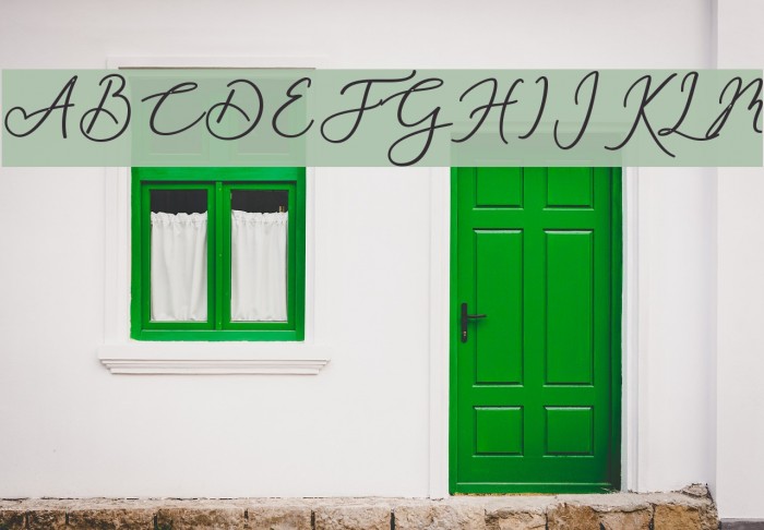 RachelaBold Font examples