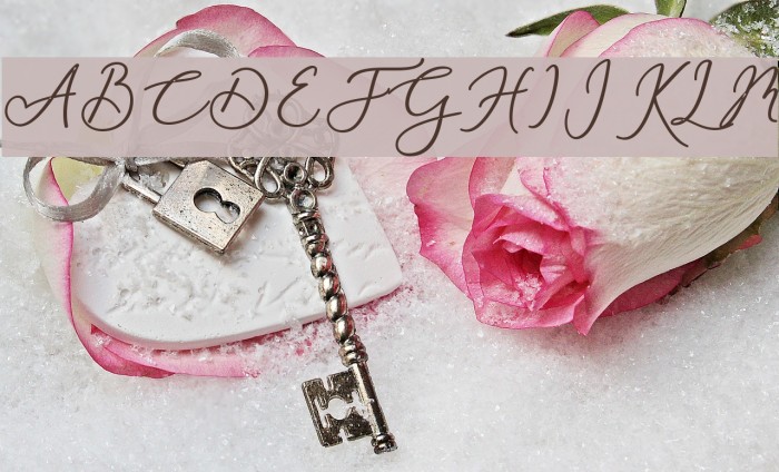 RachelaBold Font examples