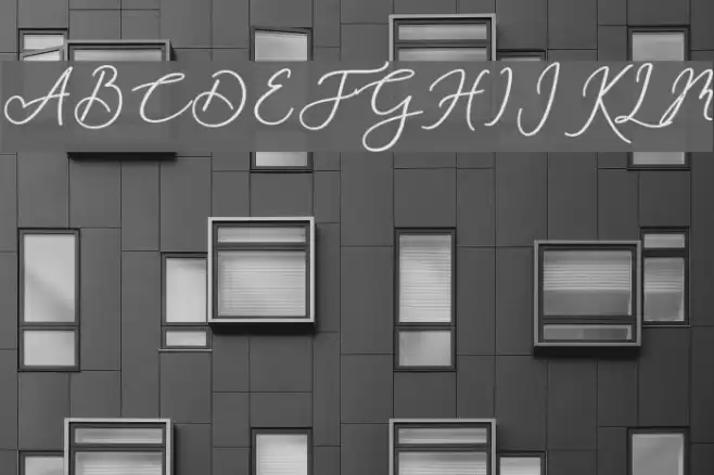 RachelaBold Font examples