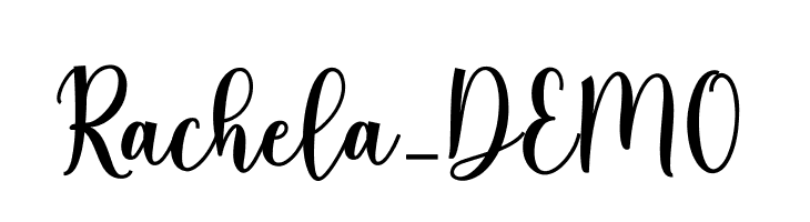 Rachela_DEMO  font caratteri gratis