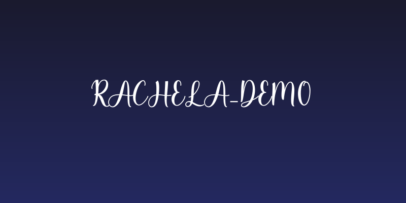 Rachela_DEMO Social Header
