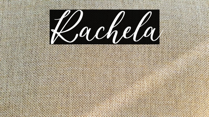 Rachela Example 1