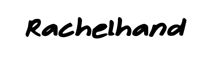 Rachelhand फ़ॉन्ट