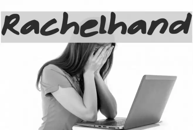Rachelhand Font examples