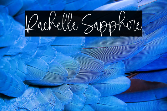 Rachelle Sapphire Example 1