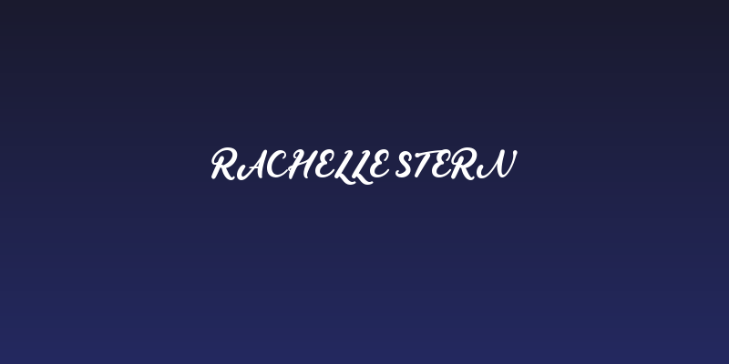 Rachelle Stern Social Header