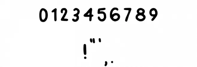 Rachels Handwriting Regular Font OTHER CHARS