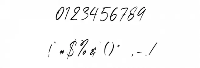 Rachelyne Font OTHER CHARS