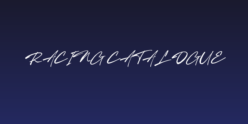 Racing Catalogue Social Header