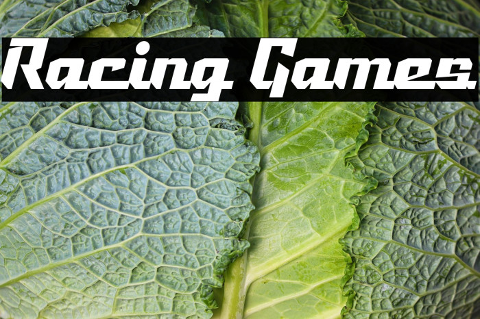 Racing Games Example 3