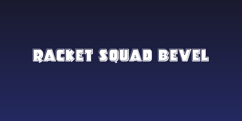 Racket Squad Bevel Social Header