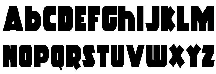 Racket Squad Condensed Font LOWERCASE