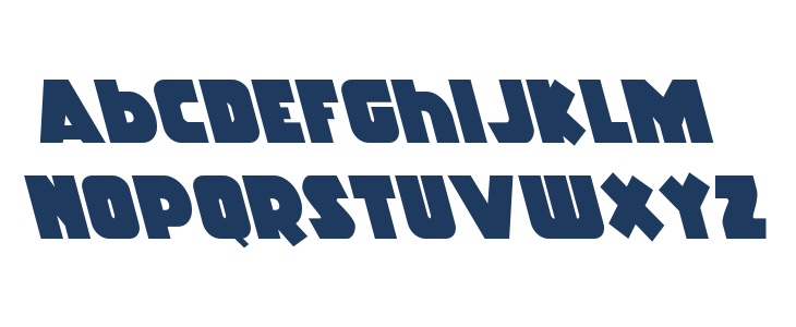 Racket Squad Leftalic Lowercase