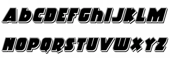 Racket Squad Punch Italic Fuentes MINÚSCULAS