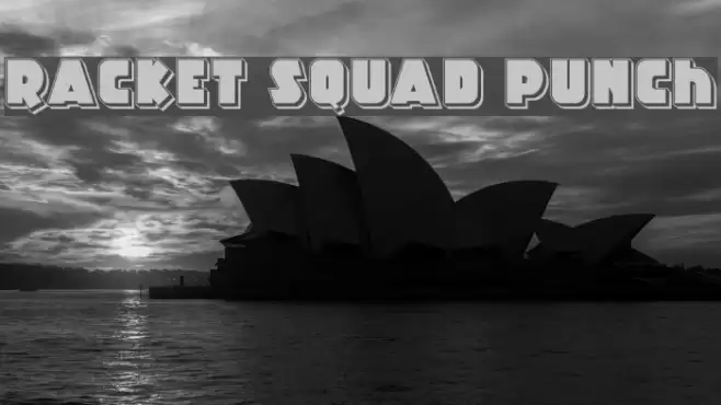 Racket Squad Punch Font examples