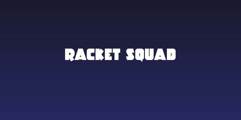 Racket Squad Social Header