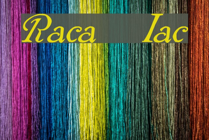 Rackham Italic Font examples