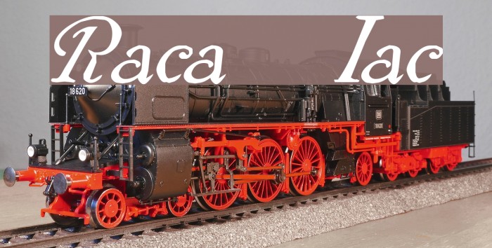 Rackham Italic Font examples