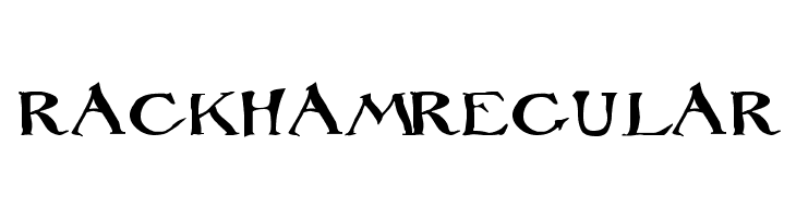 Rackham Regular Font