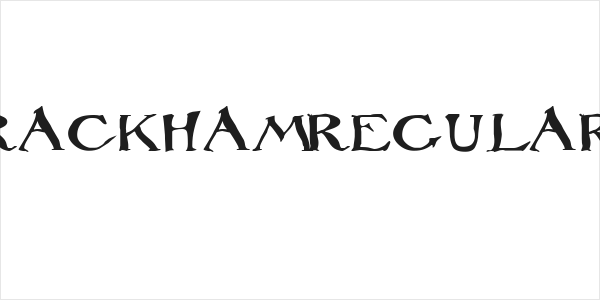 Rackham Regular Logo