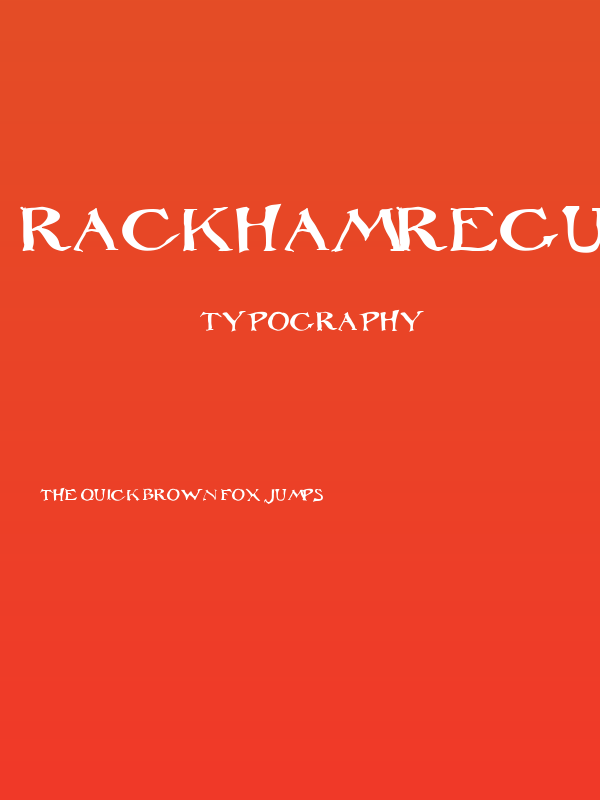 Rackham Regular Poster