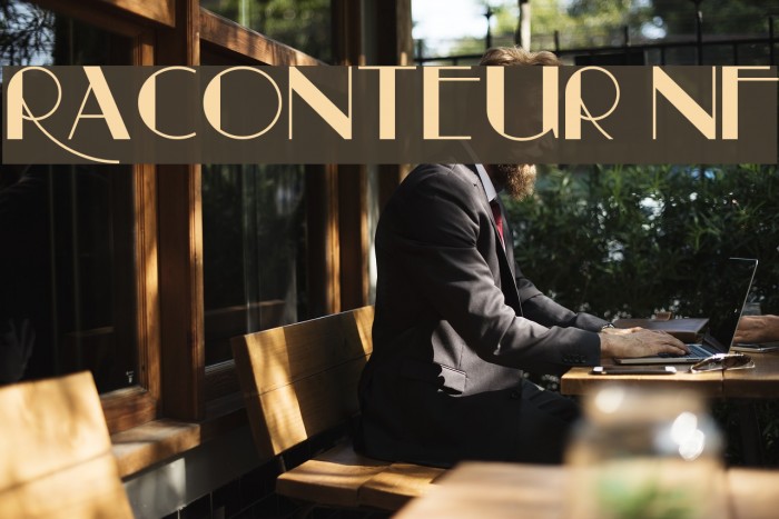Raconteur NF Font examples
