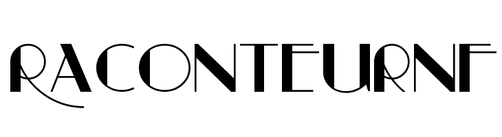 RaconteurNF  フリーフォントのダウンロード