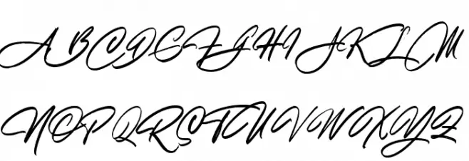Racutens Regular Шрифта ВЕРХНИЙ