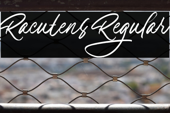 Racutens Regular Example 3