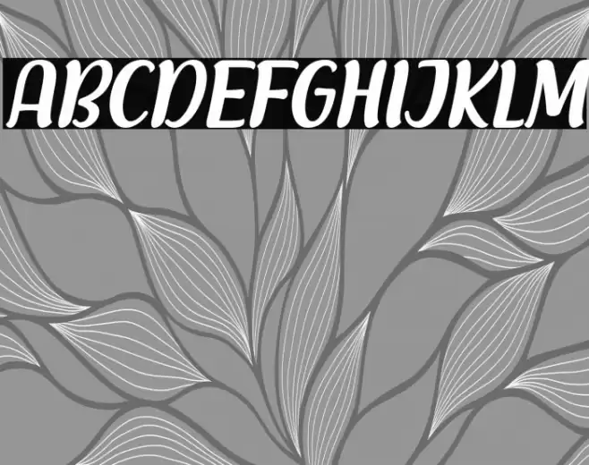 Racy Mango Italic Font examples