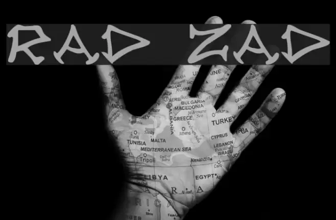 Rad Zad フォント examples