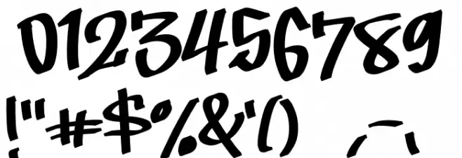 Rada Miying Regular Font OTHER CHARS