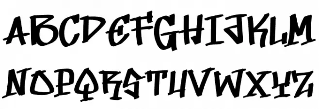 Rada Miying Regular Font UPPERCASE